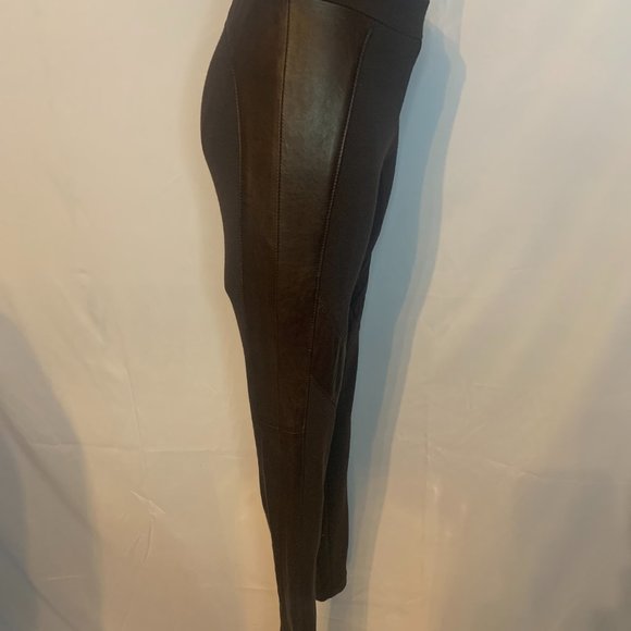 Brown Danier leather tights - Picture 3 of 8